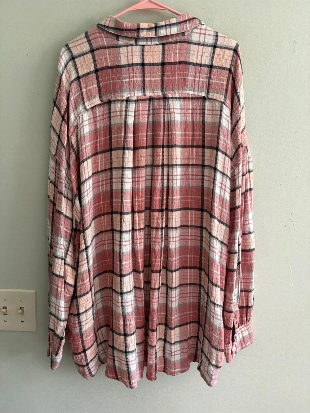 We the free Ashley Plaid Top XL - Picture 4 of 4